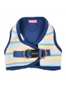 harnais veste pour chien bleu maire pinkaholic de dos