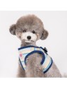 chien avec le harnais veste pour chien bleu maire pinkaholic
