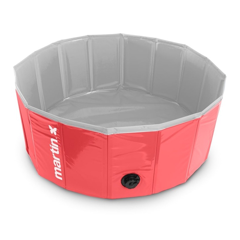 piscine martin rouge pour chien martin sellier