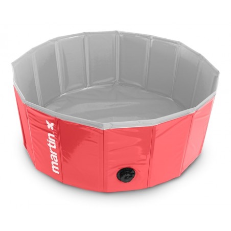 piscine martin rouge pour chien martin sellier