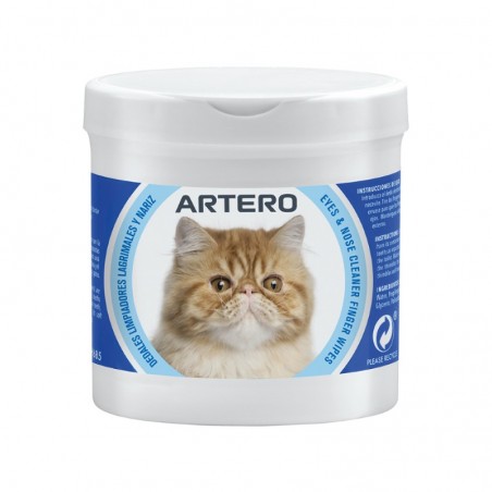 doigtiers pour nettoyer les yeux des chats Artero