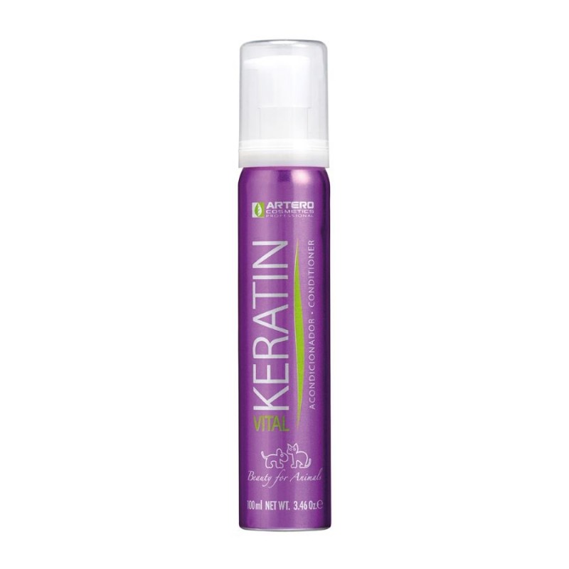 après shampooing pour chien keratin vital artero