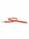 laisse pour hcien en cuir orange collection 107 martin sellier