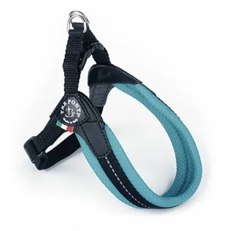 harnais pour chien vert réglable confort pastel tre ponti