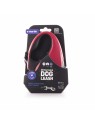 Laisse pour chien rétractable cordon rouge collection 2 soft martin sellier