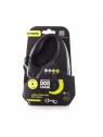 laisse enrouleur sangle fluo jaune pour chien martin sellier