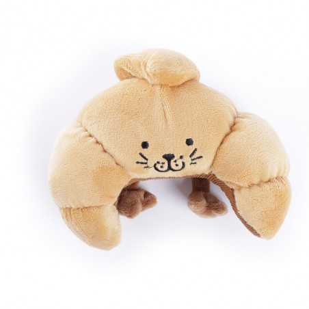 peluche croissant collection les frenchies pour chien martin sellier