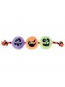 peluche 3 monstres halloween avec corde pour chien Doogy