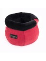 corbeille haute ronde rouge collection mystic dream pour chien et chat MARTIN SELLIER