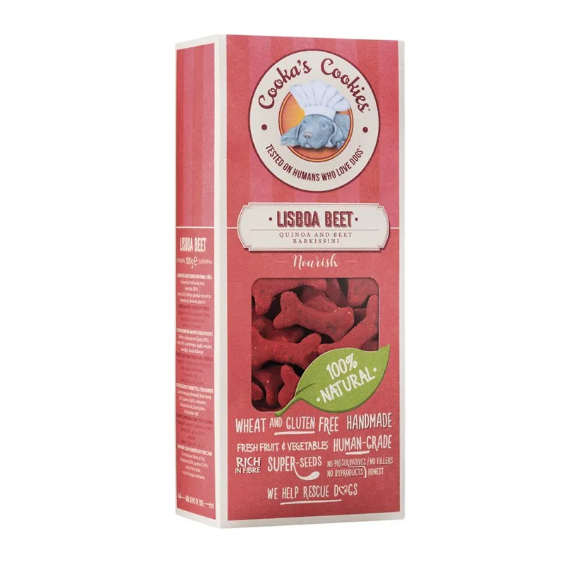 superfood bettraves de lisbonne friandises pour chien cooka's cookies