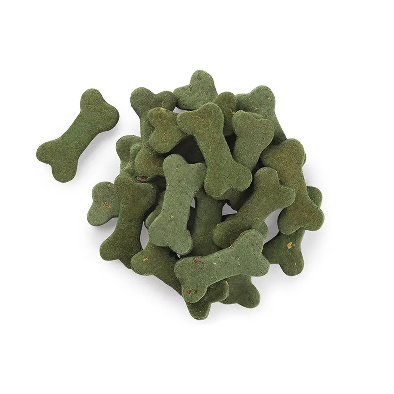 Friandises pour chien Cooka's Cookies en forme d'os à base de spiruline
