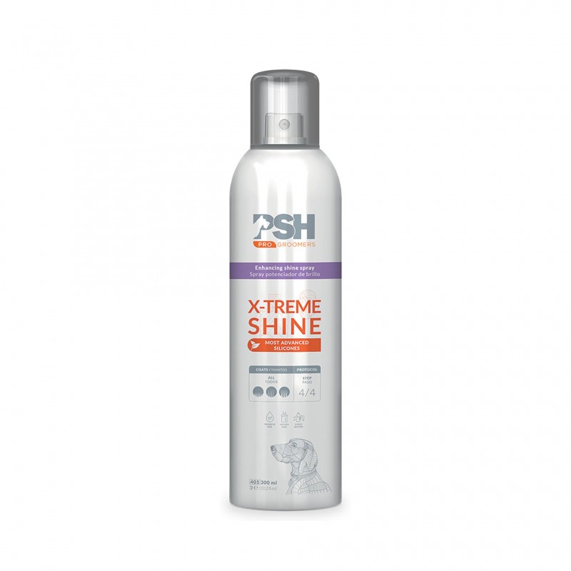 spray pour chien finition brillance x-treme shine PSH