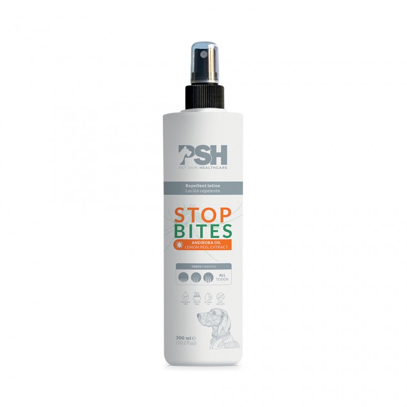 shampooing répulsif stop bites pour chien PSH