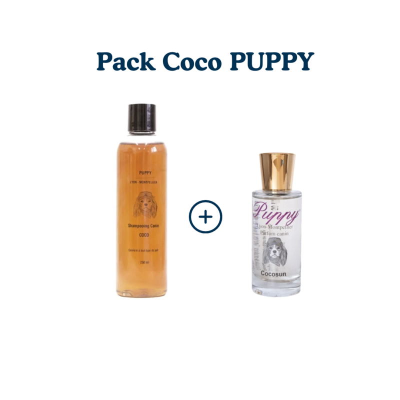 Pack chien coco puppy