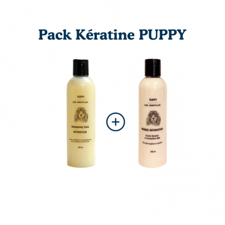 Pack chien kératine Puppy