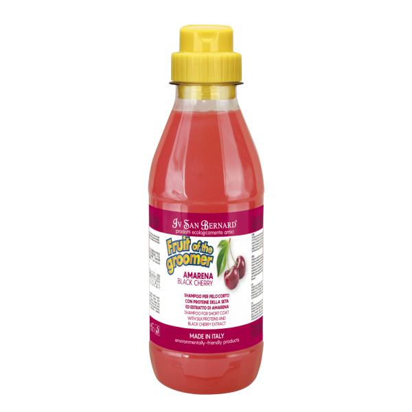 shampooing pour chien et chat cerise fruit of groomer iv san bernard 500 ml