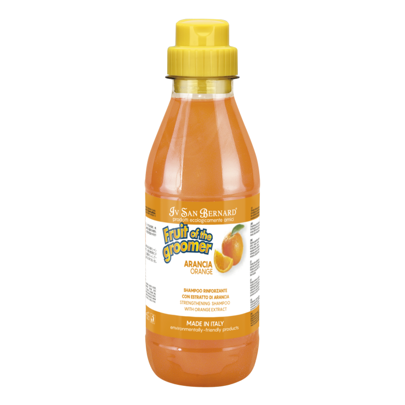 shampooing chien anti-chute orange fruit of groomer iv san bernard