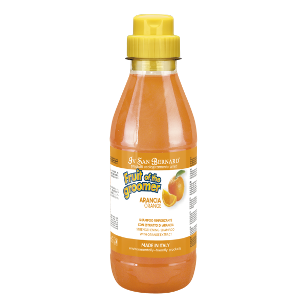 shampooing pour chien et chat anti-chute orange fruit of groomer iv san bernard 500 ml