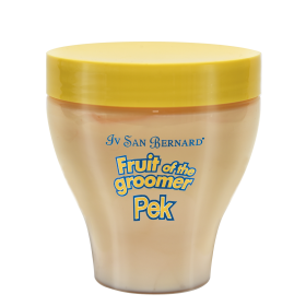 masque anti chute pour chien et chat à l'orange fruit of groomer iv san bernard 250 ml