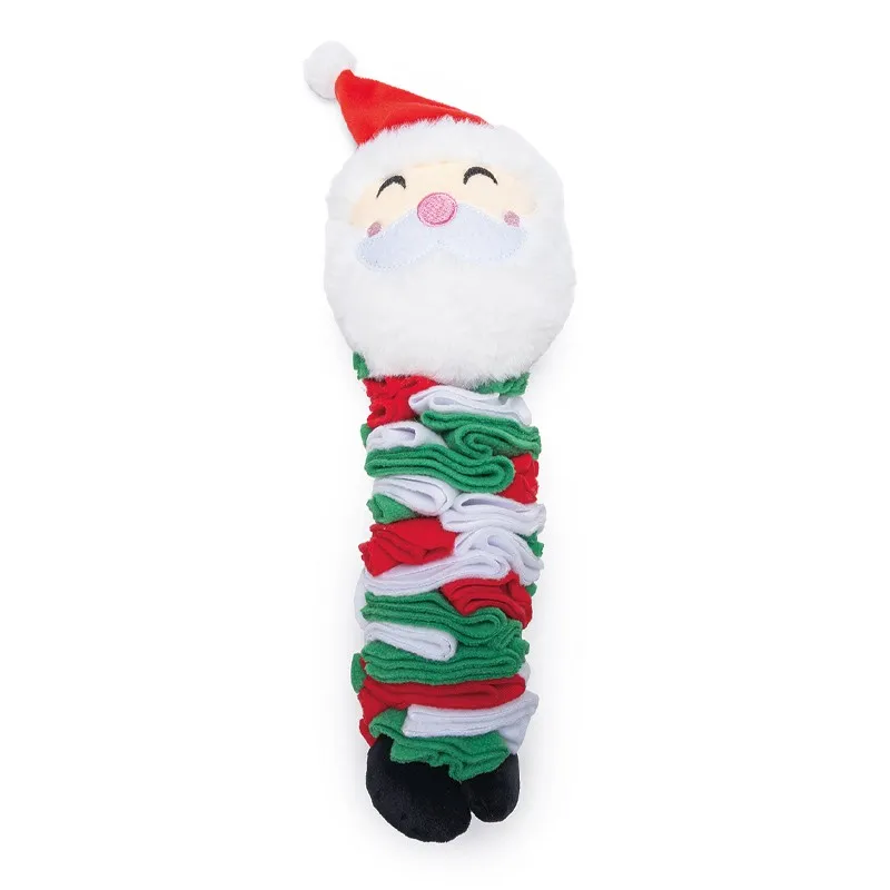 peluche de fouille père noël pour chien Beeztees