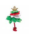 peluche sapin de Noël avec corde pour chien Beeztees