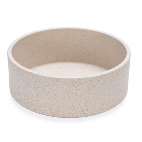 gamelle bambou beige pour chien designed by lotte