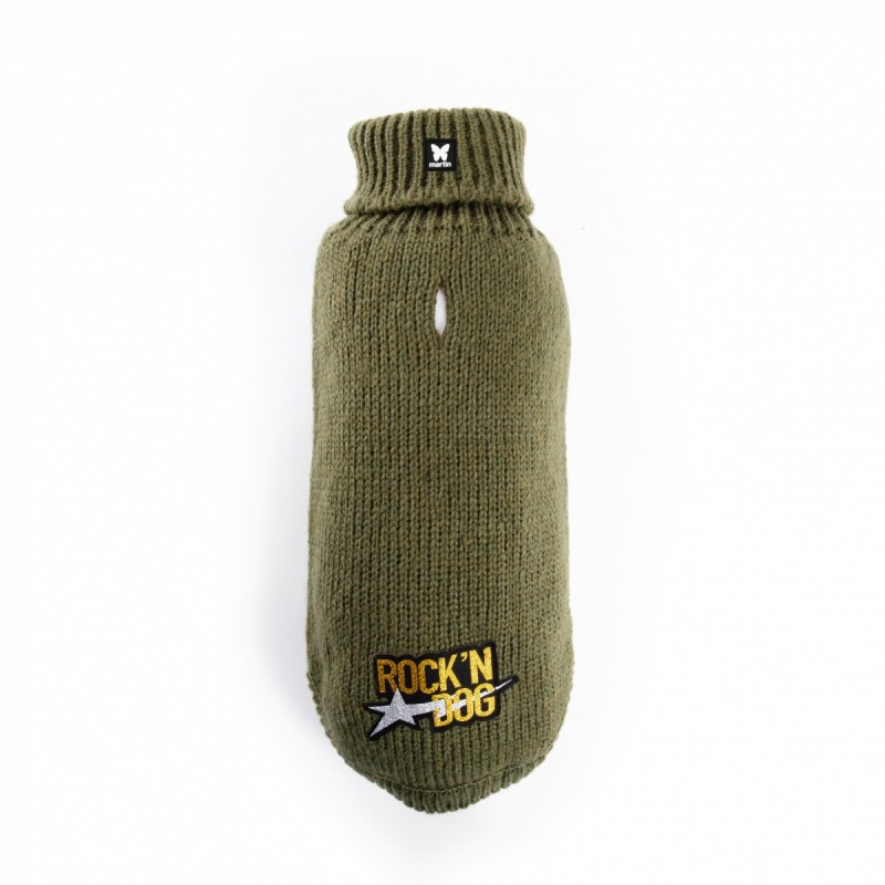 pull pour chien kaki rock martin sellier