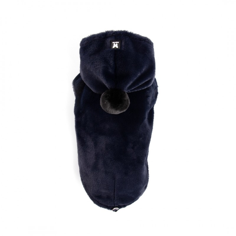 manteau pour chien bleu marine palace martin sellier