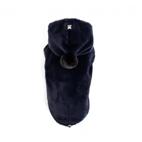 manteau pour chien bleu marine palace martin sellier