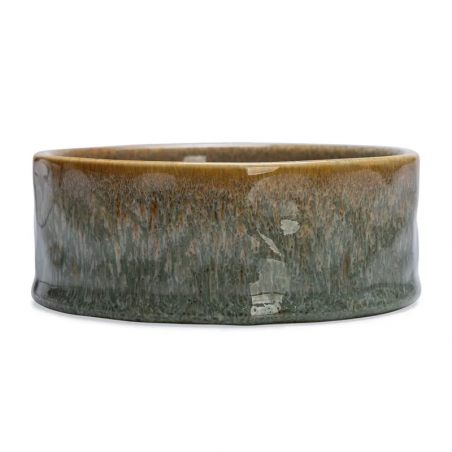 Gamellepour chien en céramique verte JACE  Designed by Lottte