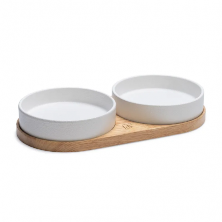 gamelle céramique dinner set pour chat LOJS designed by lotte