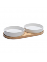 gamelle pour chat en céramique dinner set LOJS designed by lotte