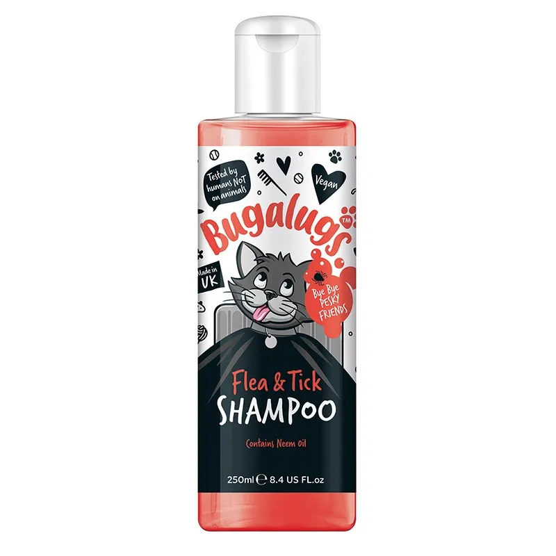 Shampooing chat insectifuge Flea and Tick Bugalugs