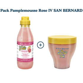 pack pour chien et chat à poils mi longs pamplemousse rose fruit of groomer IV SAN BERNARD