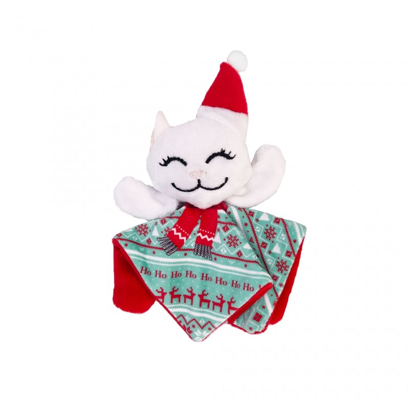 jouet de noël pour chat holiday crackles santa kitty kong
