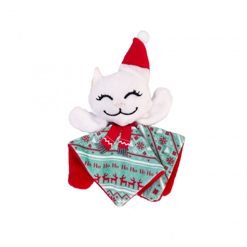 jouet holiday crackles santa kitty pour chat kong