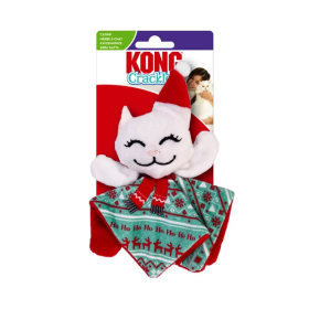 jouet de noël pour chat holiday crackles santa kitty kong avec emballage