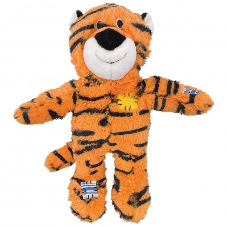 peluche wild knots tigre pour chien kong