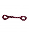 jouet signature double tug rope pour chien kong