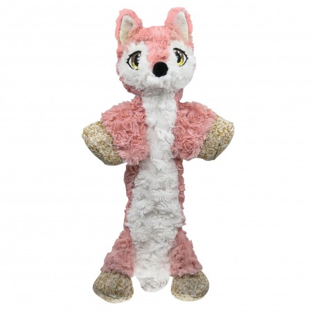 peluche low stuff flopzie fox pour chien kong