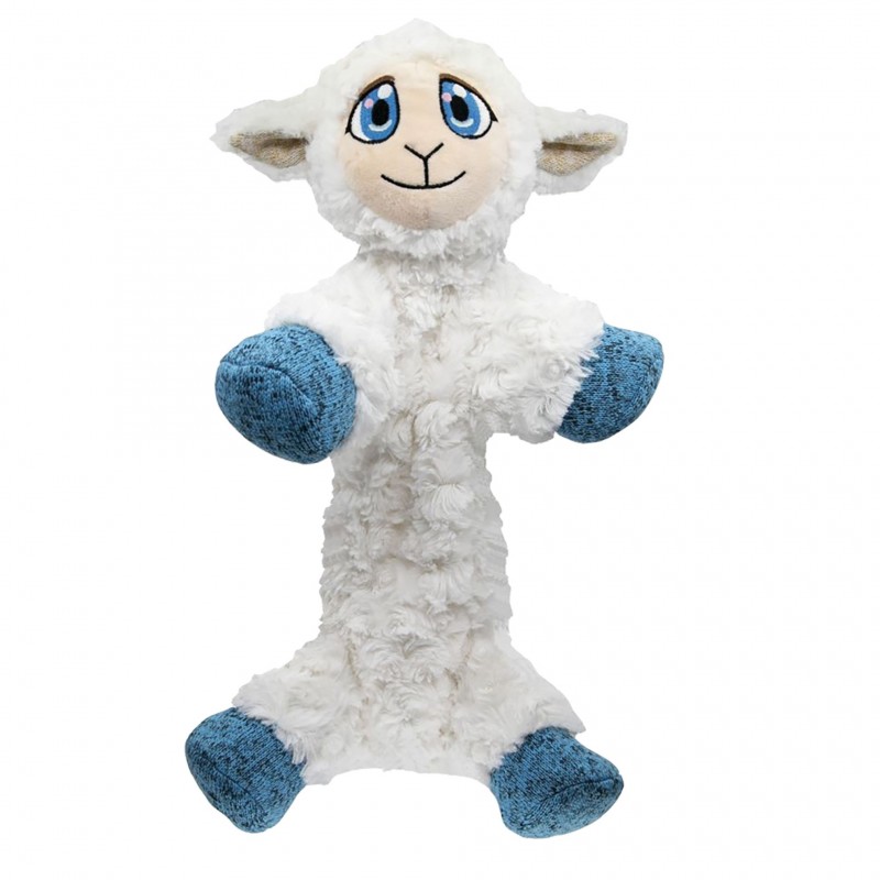 peluche low stuff flopzie lamb pour chien kong