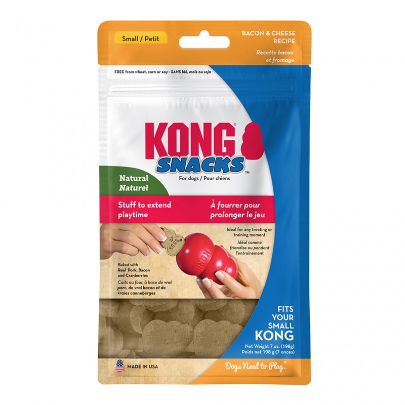 snack pour chien bacon et fromage KONG