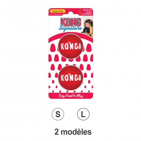 Balls pour chien signature kong