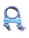 jouet pour chiot Goody bone avec corde kong coloris aléatoire
