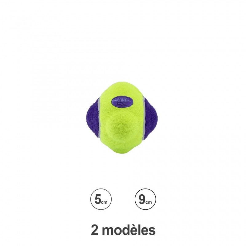 Jouet chien airdog knobby ball kong