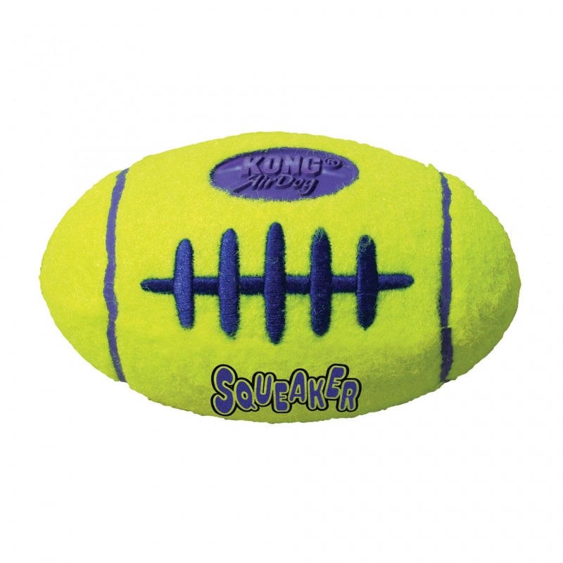 squeaker rugby jouet pour chien kong