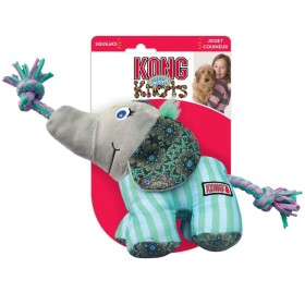 peluche pour chien carnival éléphant knots kong avec étiquette