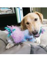 chien avec la peluche pour chien carnival éléphant knots kong