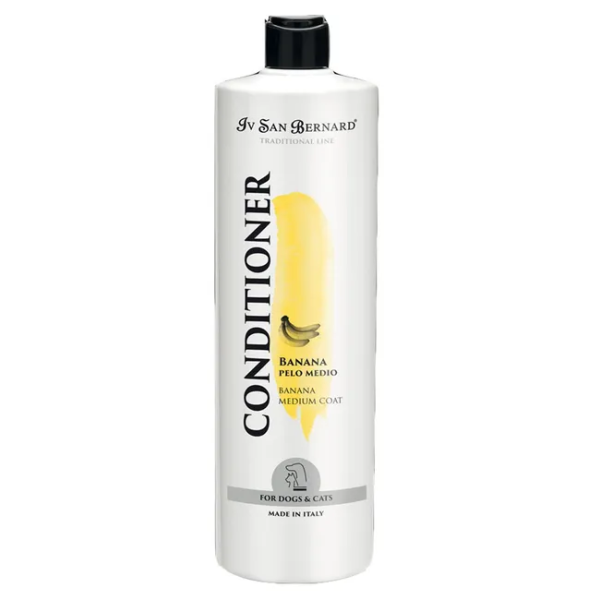 après shampooing pour chien et chat poils mi-longs banane iv san bernard
