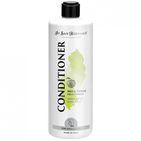 après-shampooing chien poils longs pomme verte IV SAN BERNARD